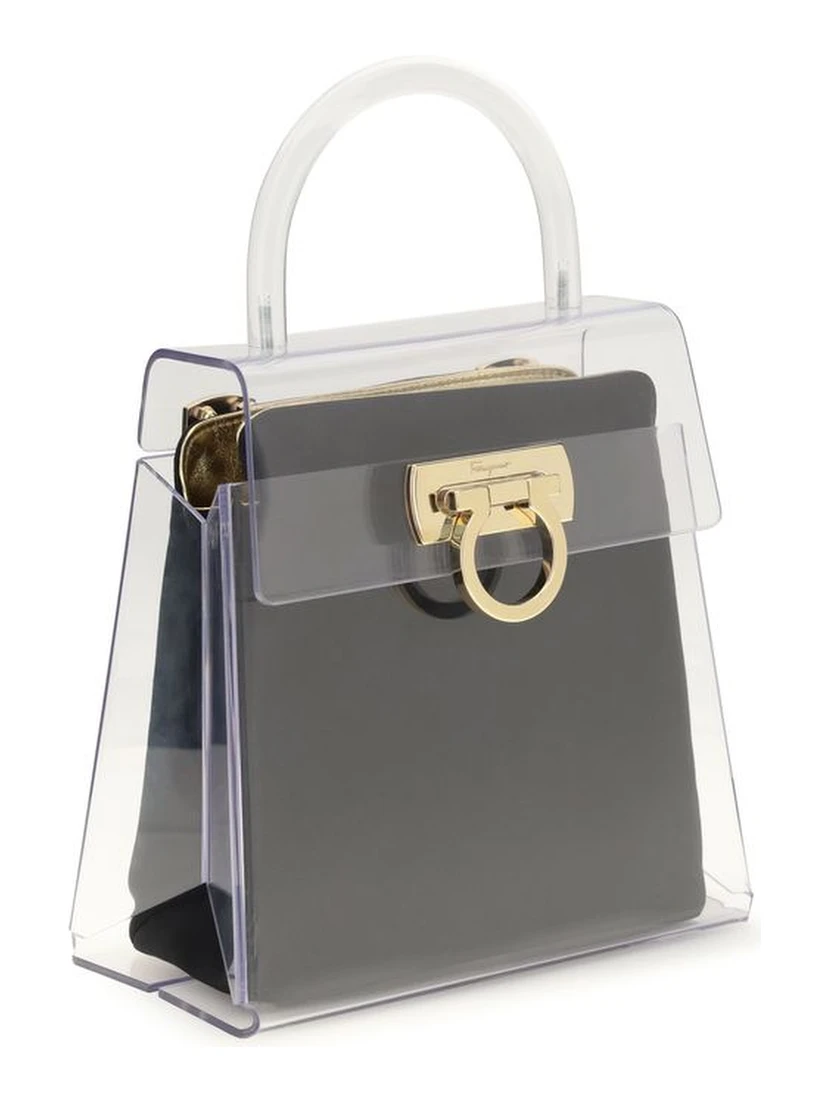 Black Pvc Handbag
