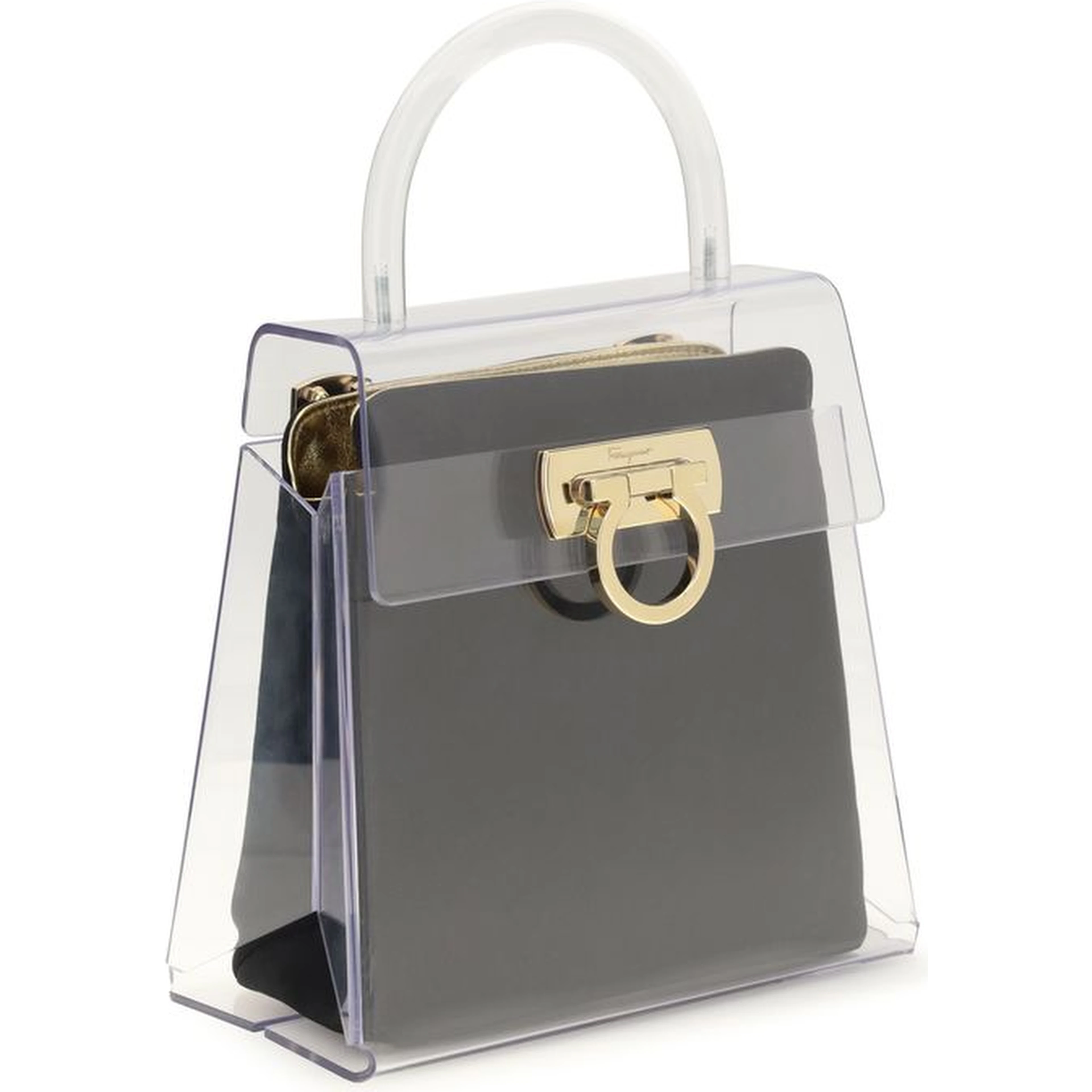 Black Pvc Handbag
