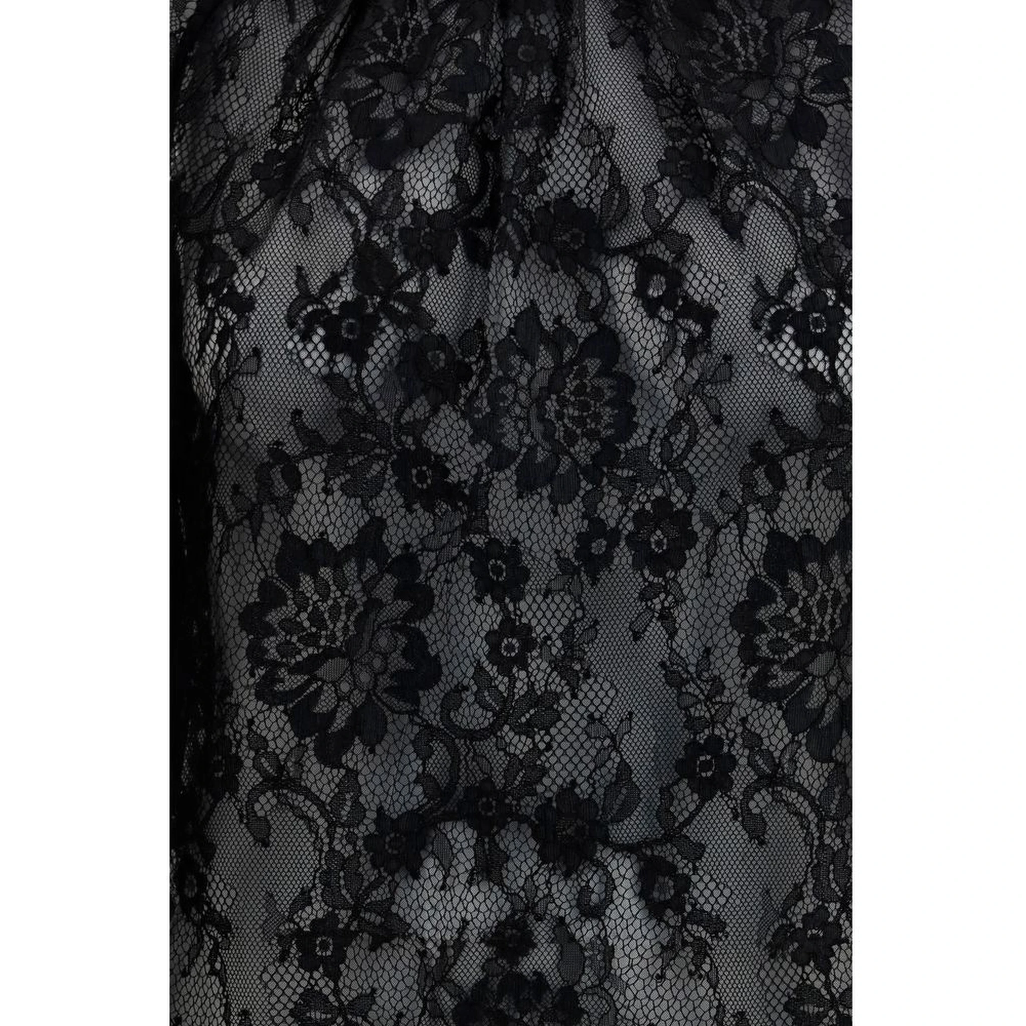 Black Polyamide Blouse