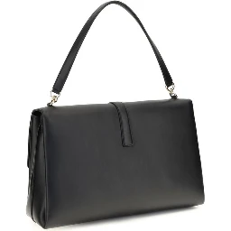 Black Calf Leather Bos Taurus Shoulder Bag