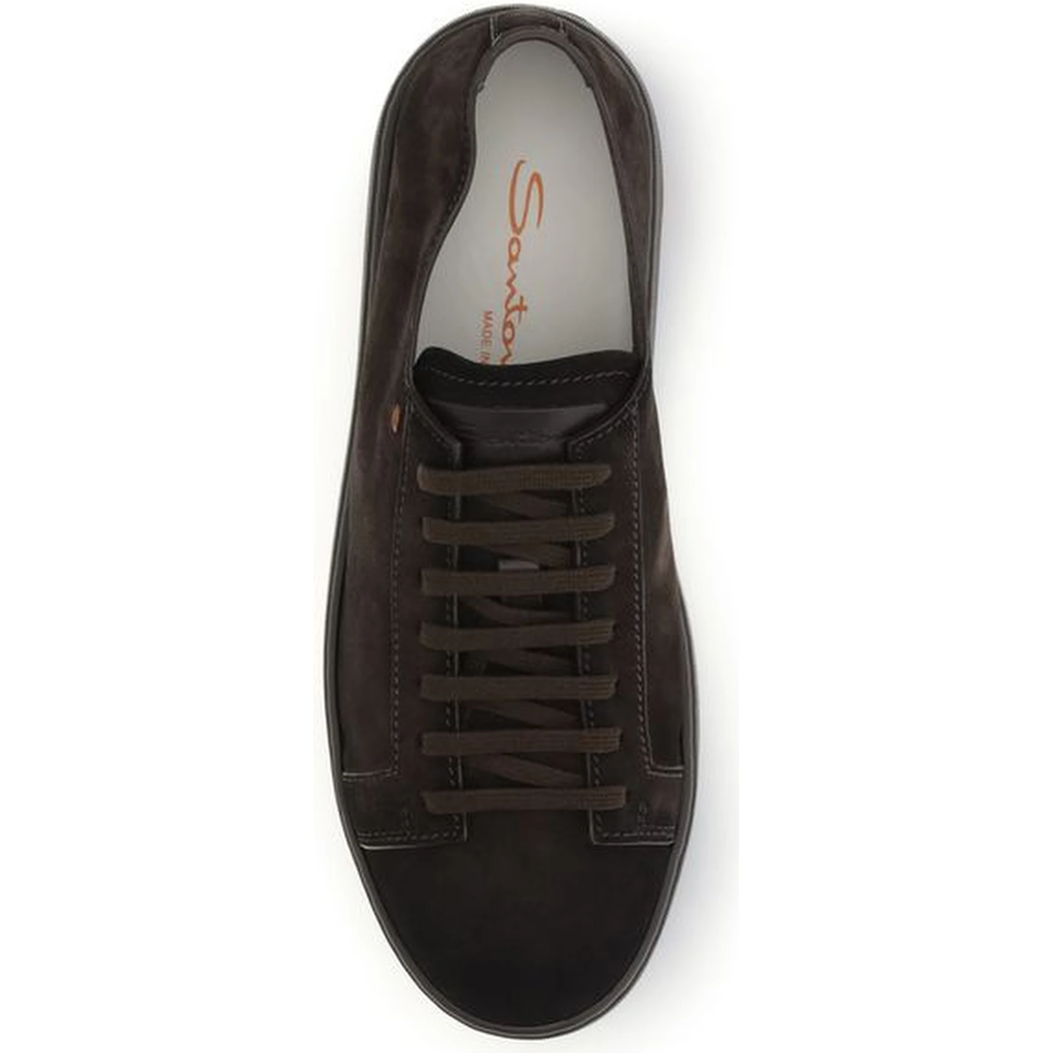 Brown Calf Leather Bos Taurus Sneakers