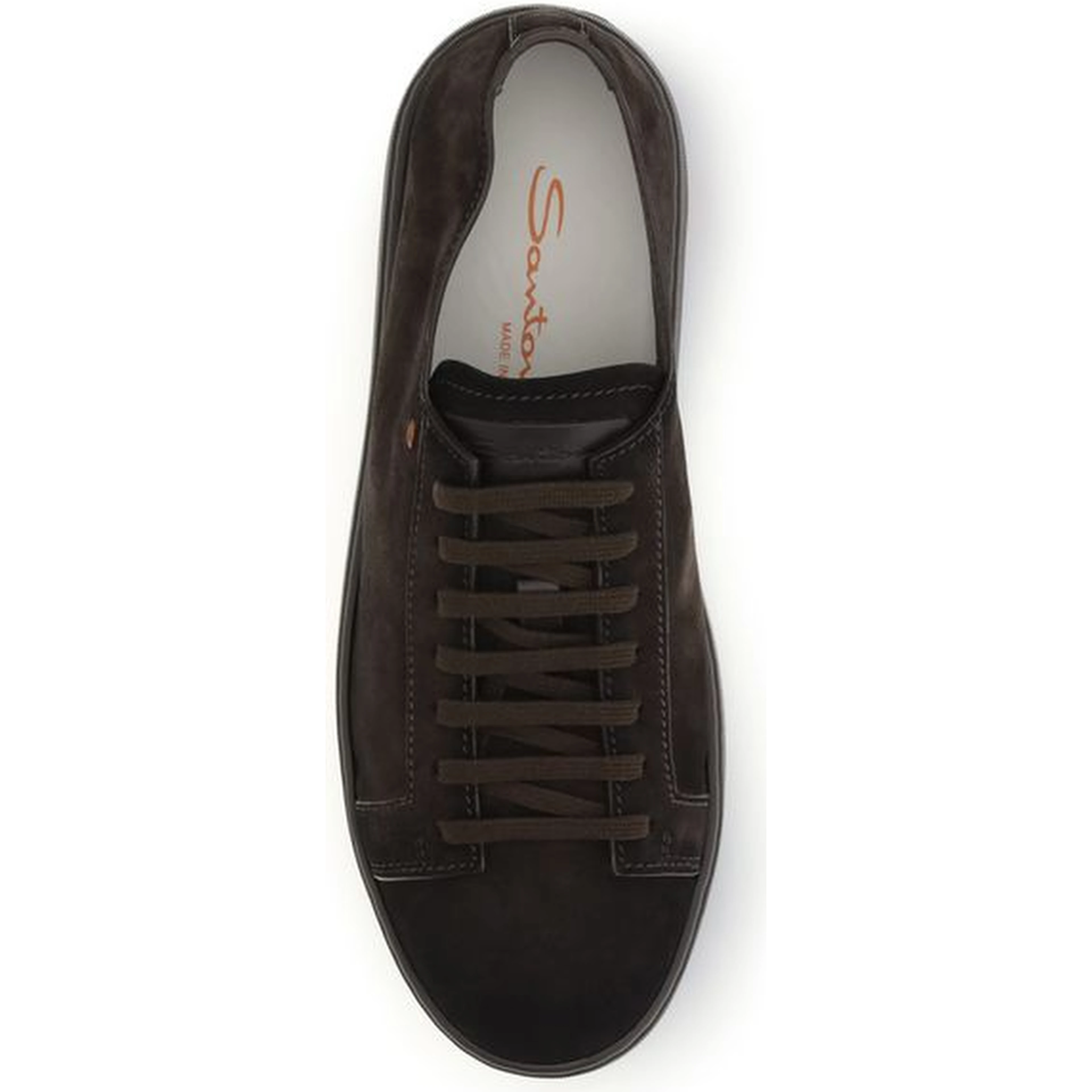 Brown Calf Leather Bos Taurus Sneakers