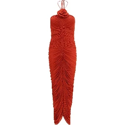 Multicolor Viscose Cocktail Dress
