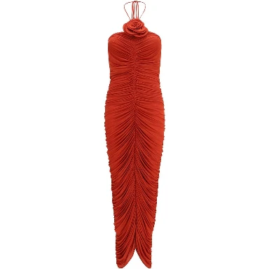 Multicolor Viscose Cocktail Dress