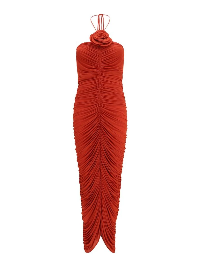 Multicolor Viscose Cocktail Dress