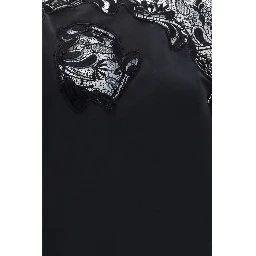 Black Silk Cocktail Dress