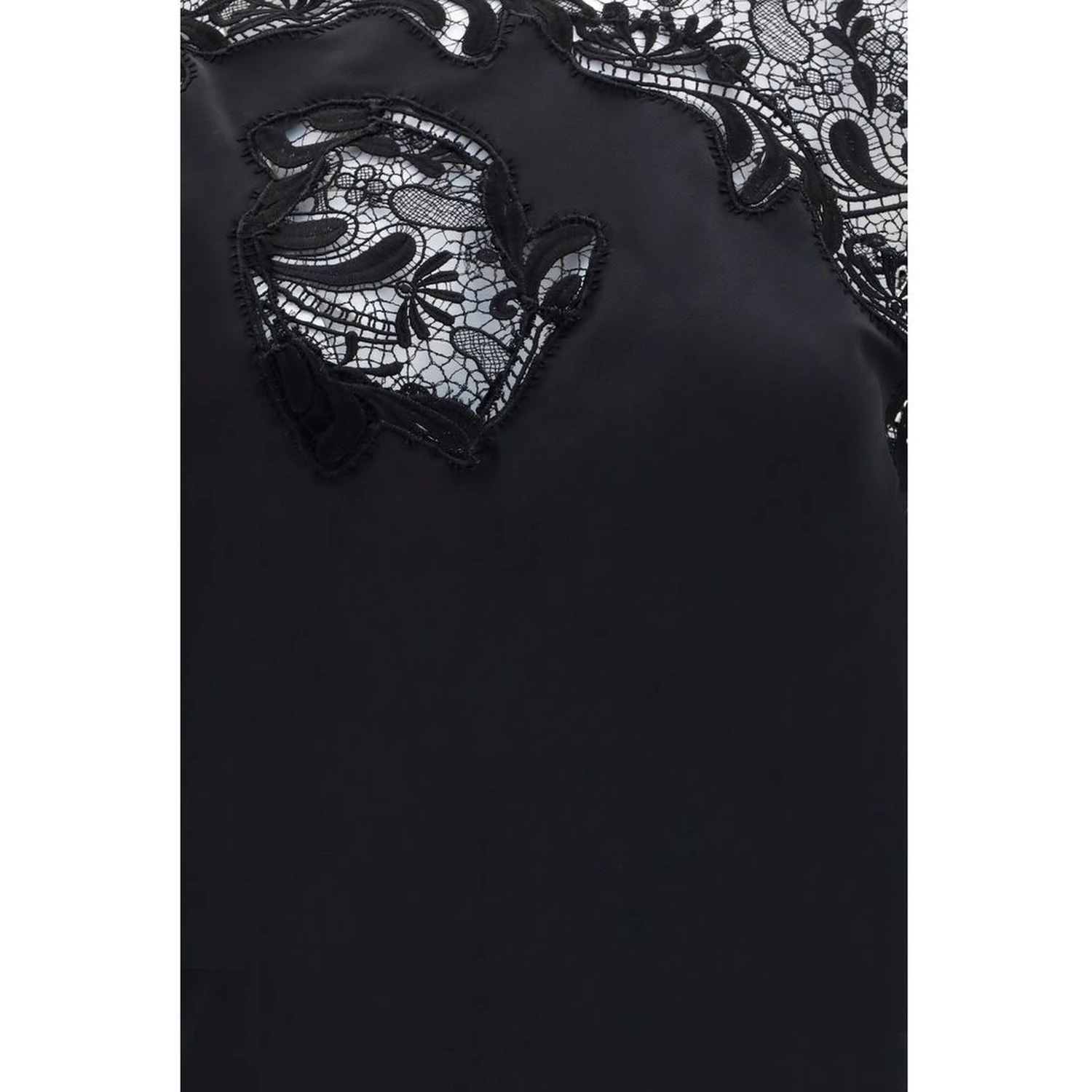 Black Silk Cocktail Dress
