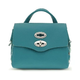 Bicolor Calf Leather Bos Taurus Shoulder Bag