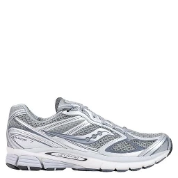 Gray Textile Athletic Sneakers