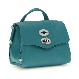 Bicolor Calf Leather Bos Taurus Shoulder Bag