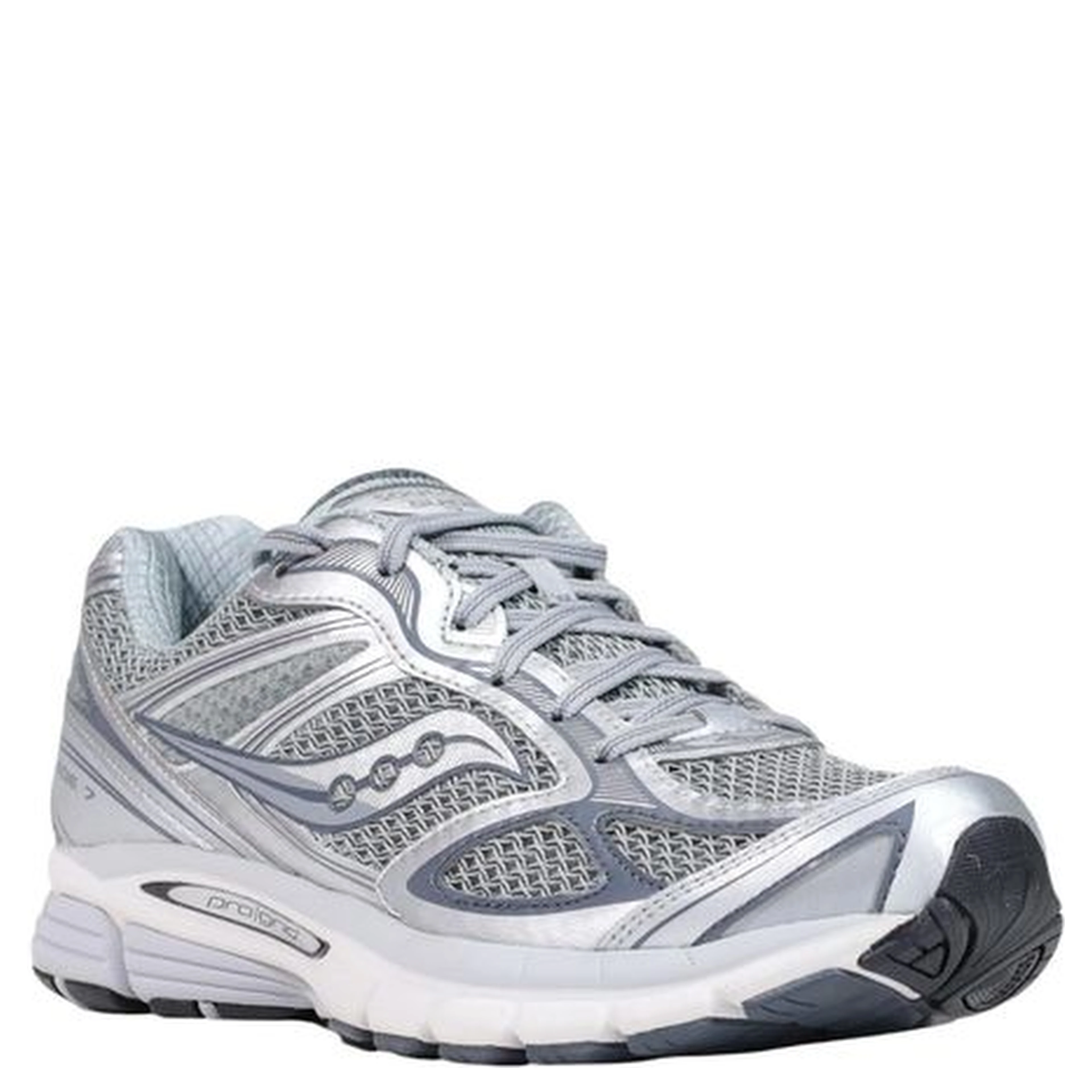 Gray Textile Athletic Sneakers