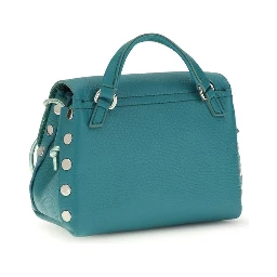 Bicolor Calf Leather Bos Taurus Shoulder Bag