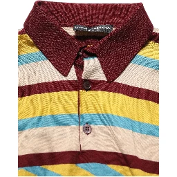 Multicolor Knitted Cashmere Pullover Sweater
