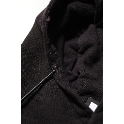 Black Cotton DGVIB3 Hooded Sweatshirt Sweater