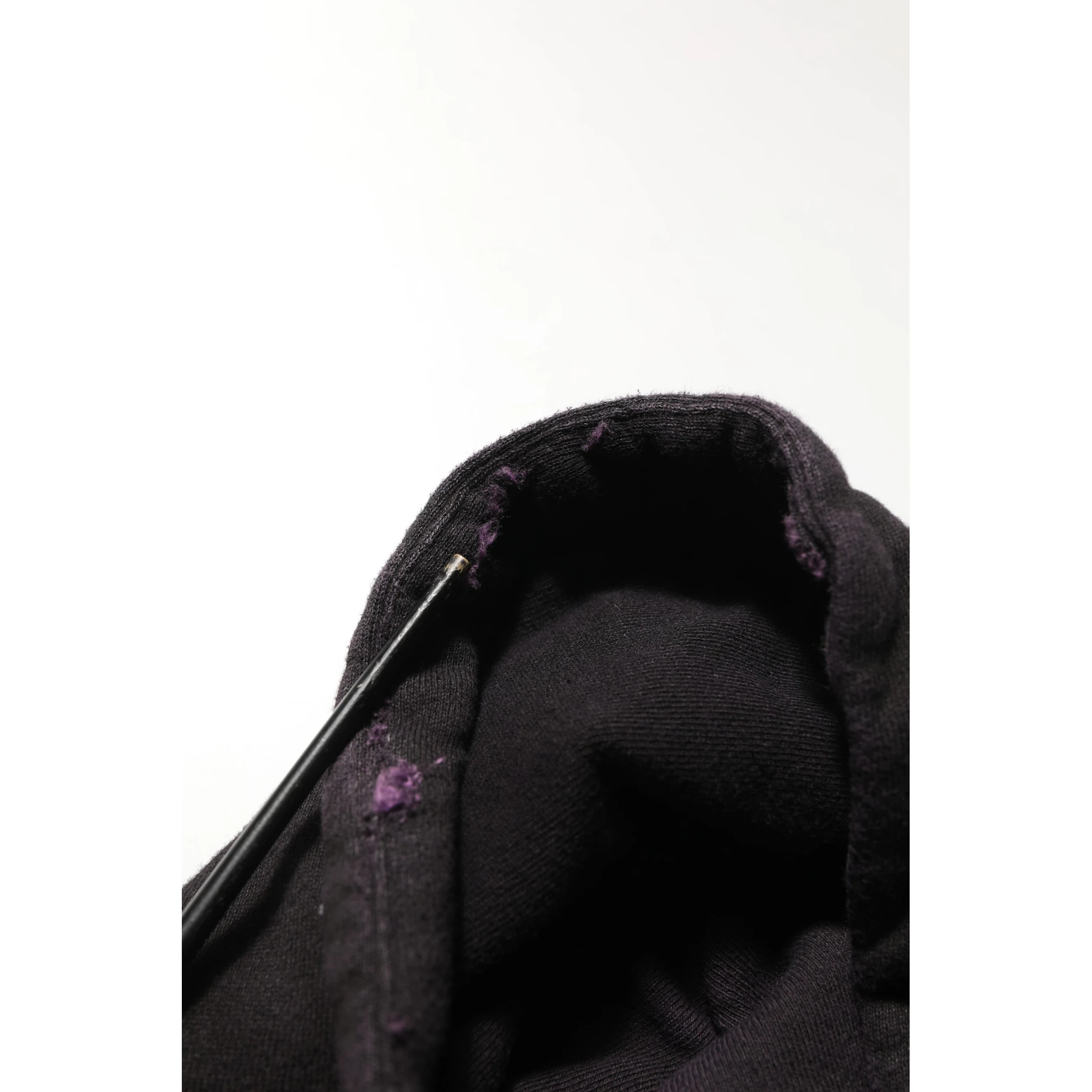 Black Cotton DGVIB3 Hooded Sweatshirt Sweater