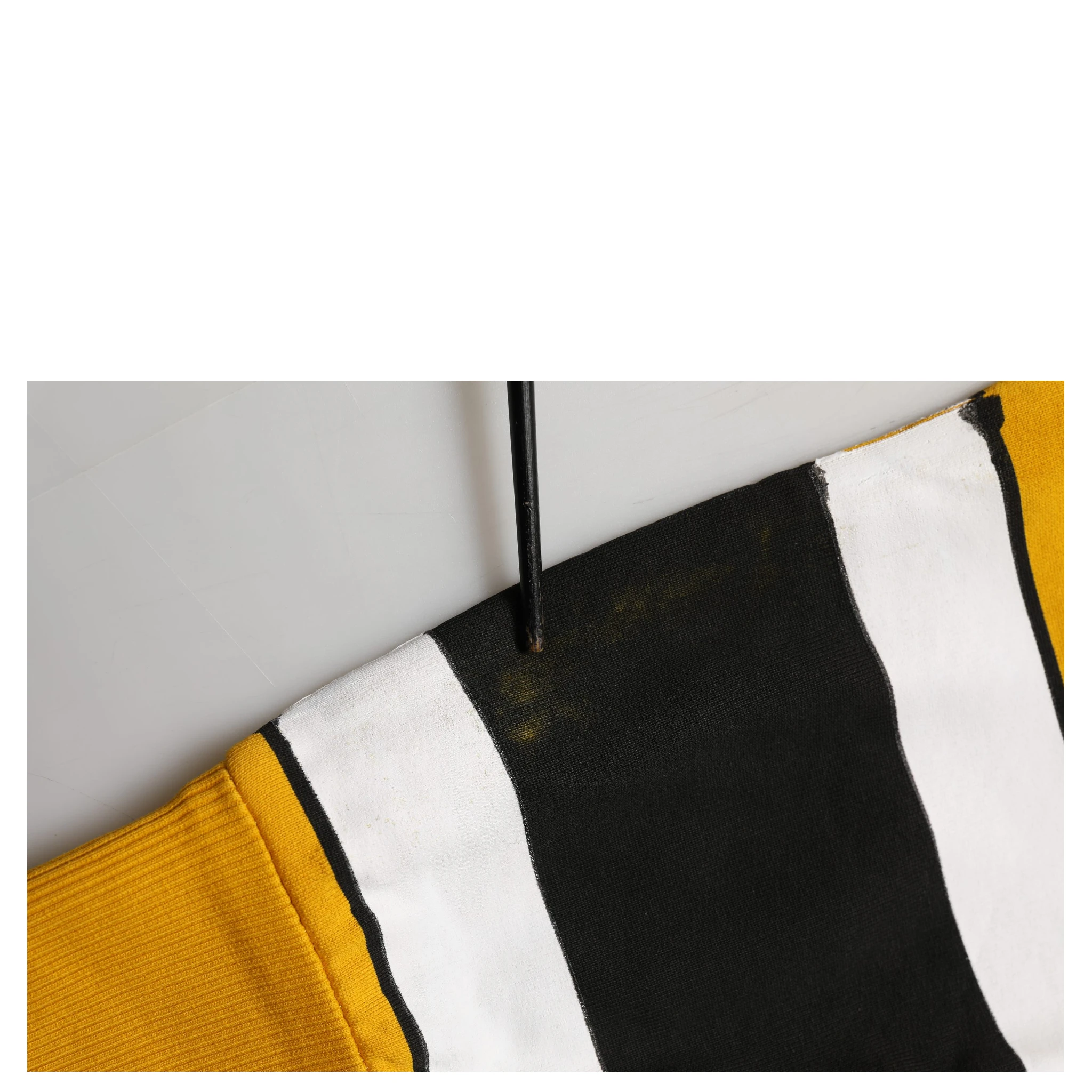 Yellow Crew Neck Jersey Sweatshirt Sweater