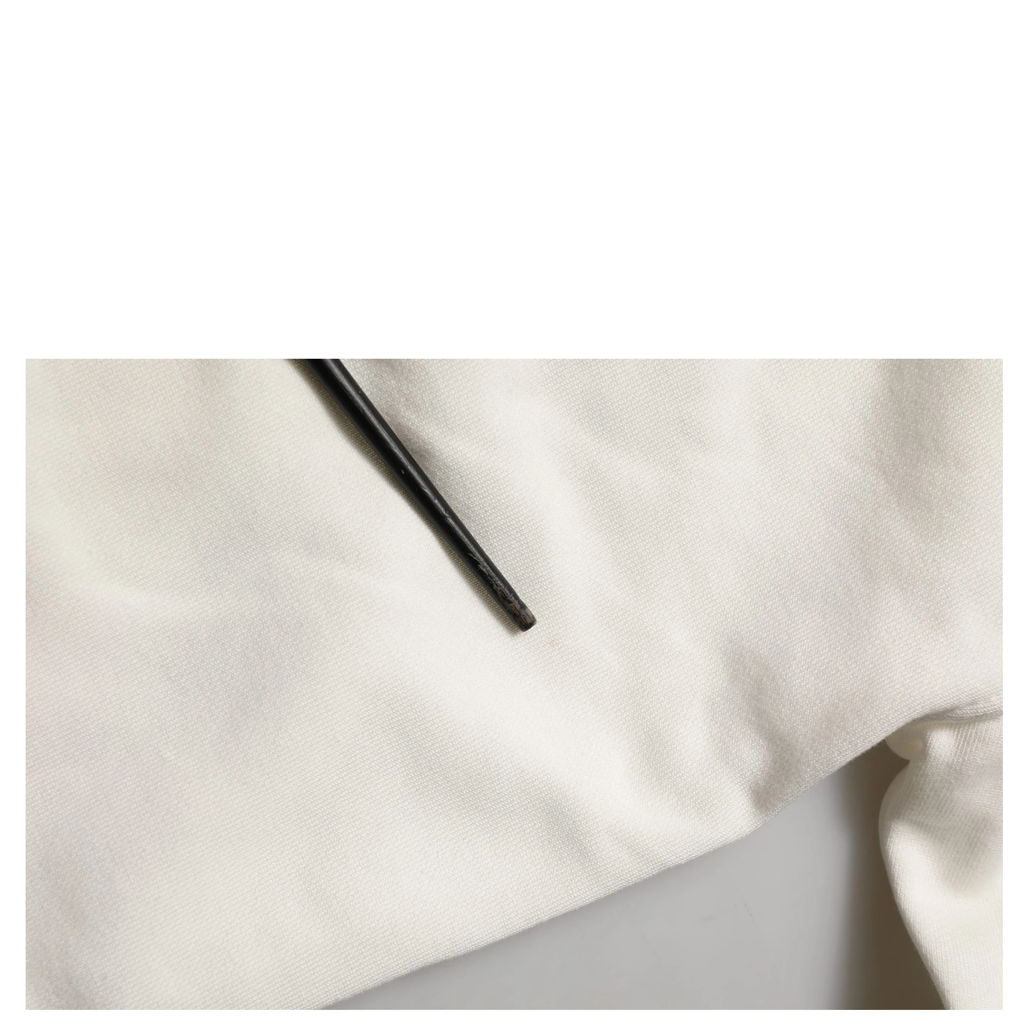 White Logo Hooded PulloverSweatshirt Sweater