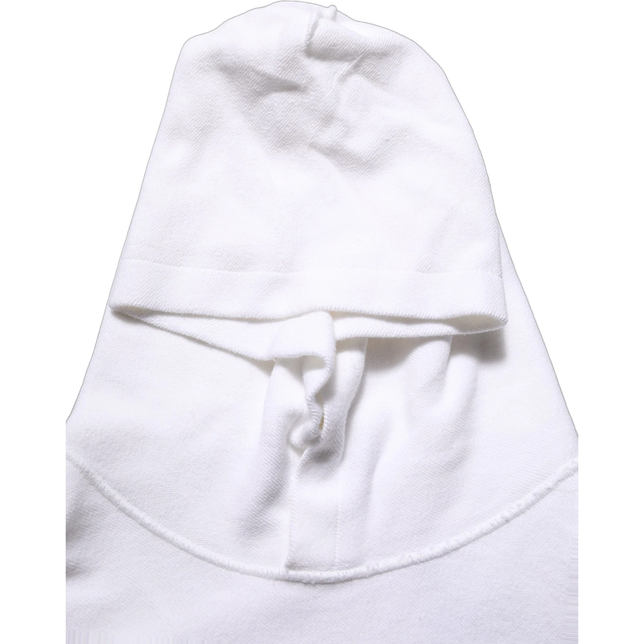 White Blue Stripe Hooded Sweatshirt Sweater