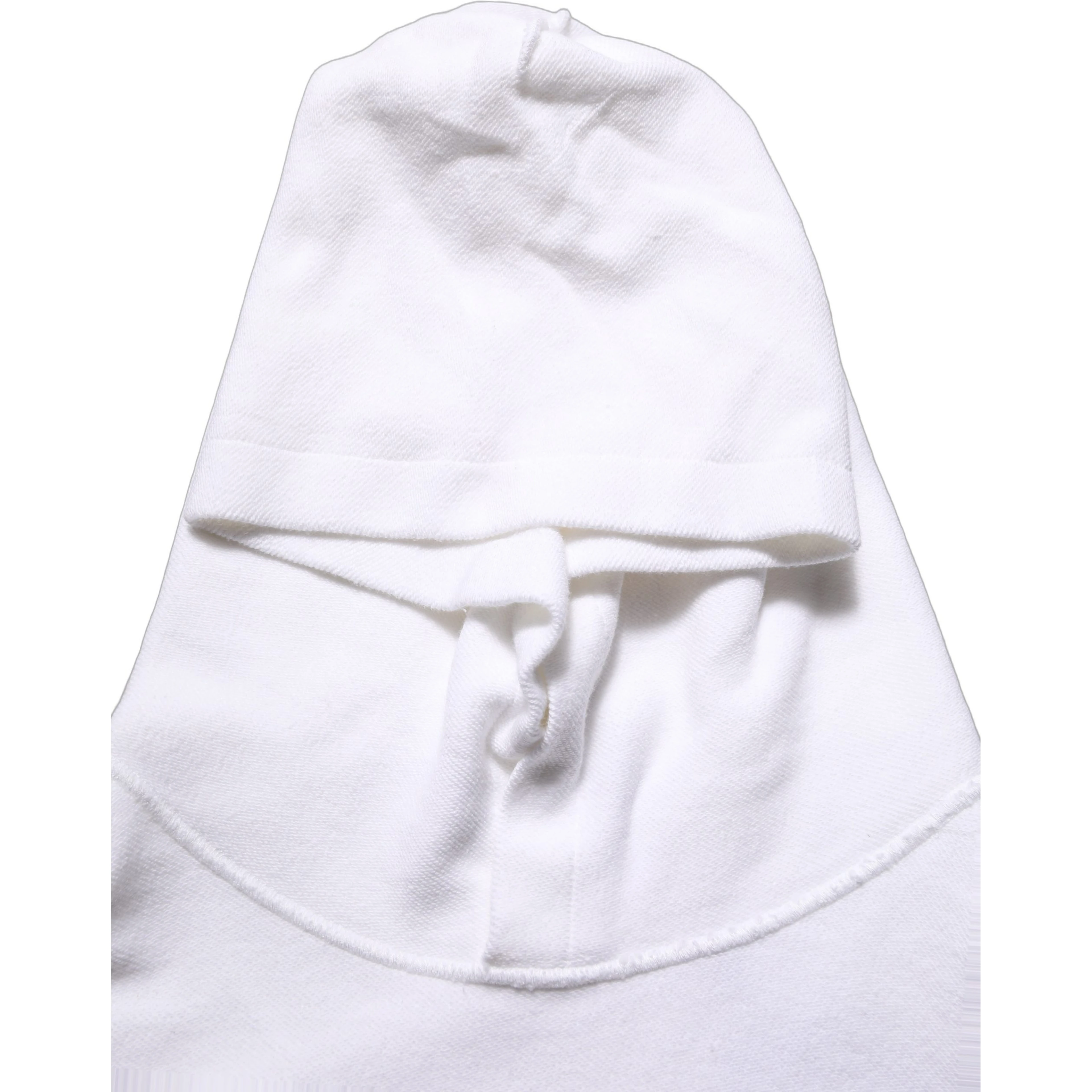 White Blue Stripe Hooded Sweatshirt Sweater