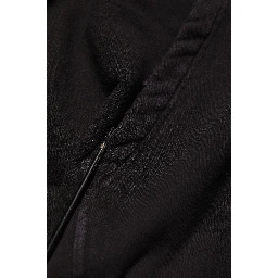 Black Cotton DGVIB3 Hooded Sweatshirt Sweater