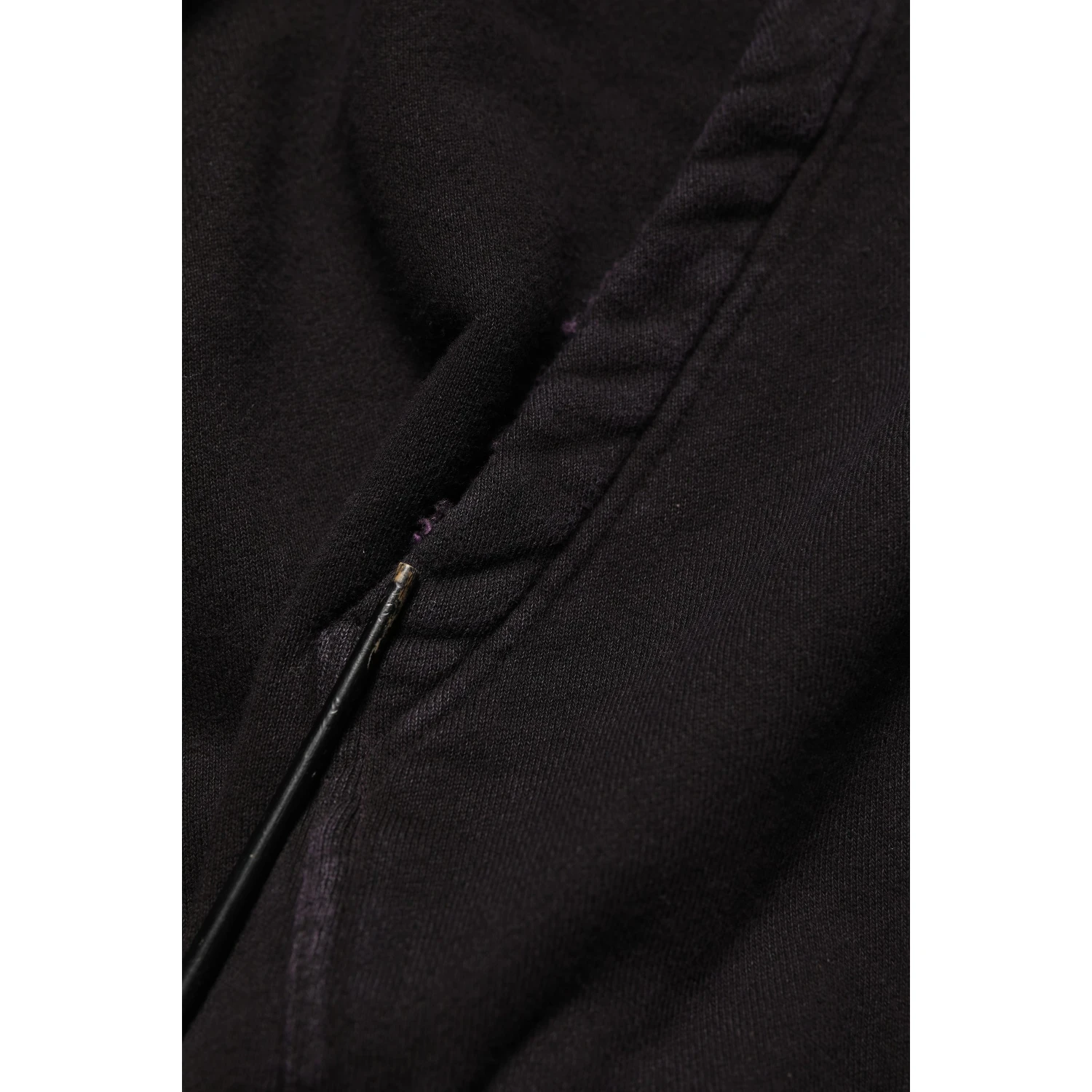 Black Cotton DGVIB3 Hooded Sweatshirt Sweater