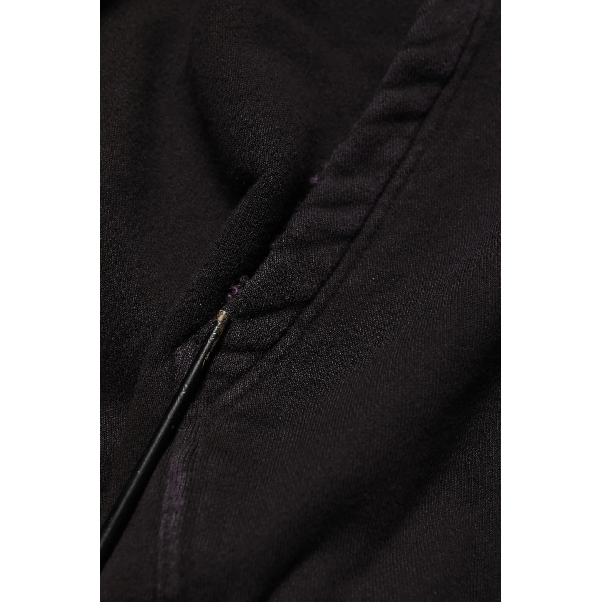 Black Cotton DGVIB3 Hooded Sweatshirt Sweater