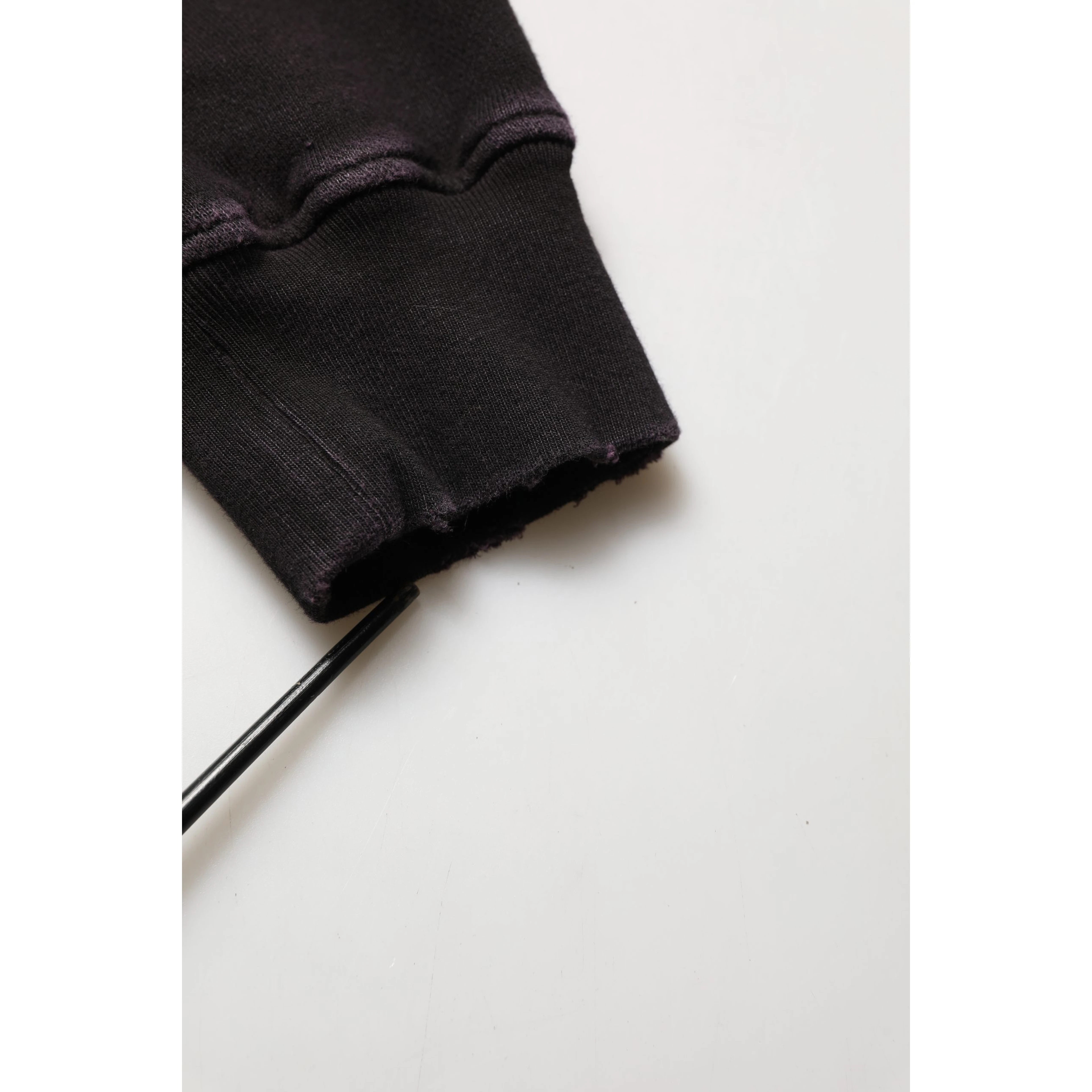 Black Cotton DGVIB3 Hooded Sweatshirt Sweater