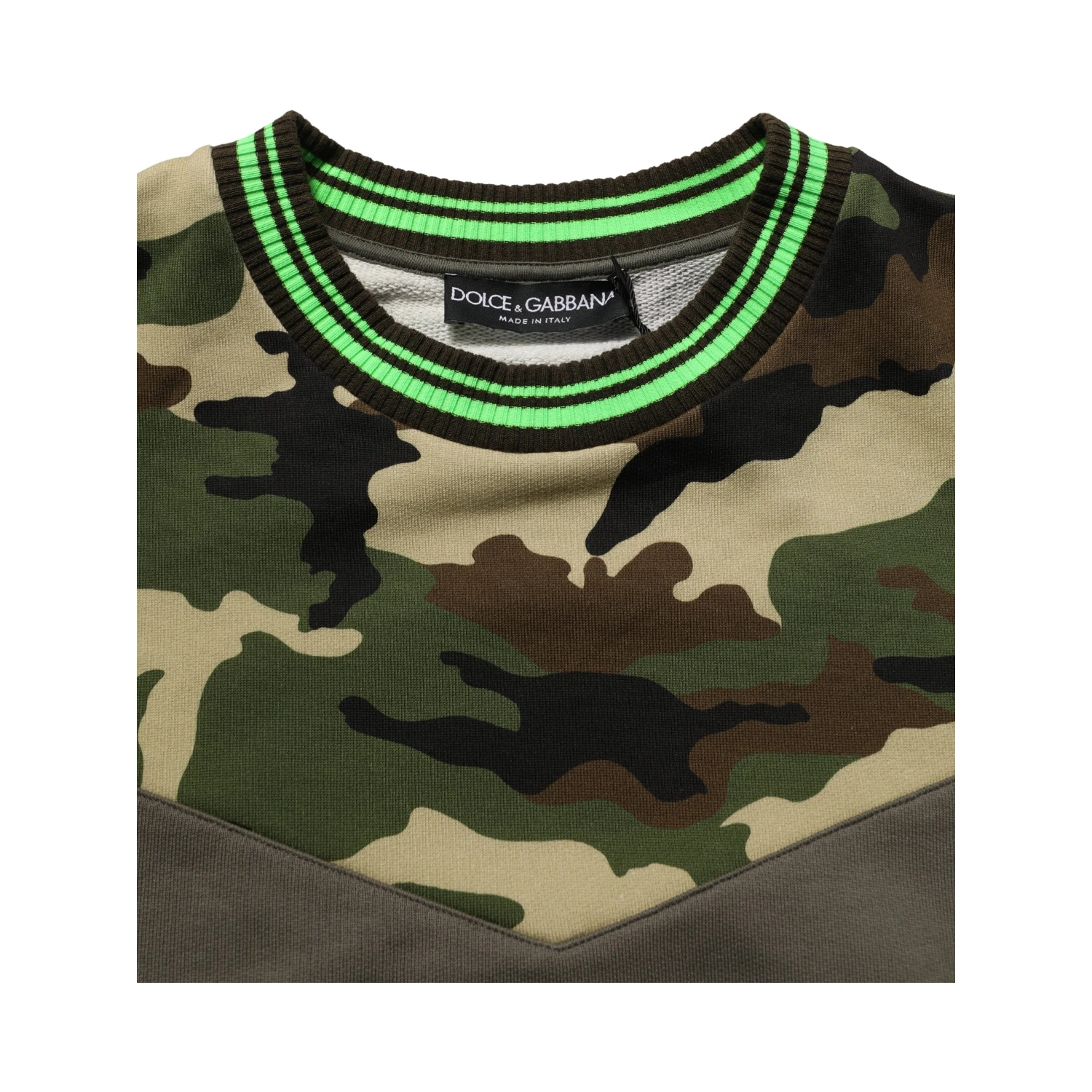Multicolor Camouflage Sweatshirt Men Sweater