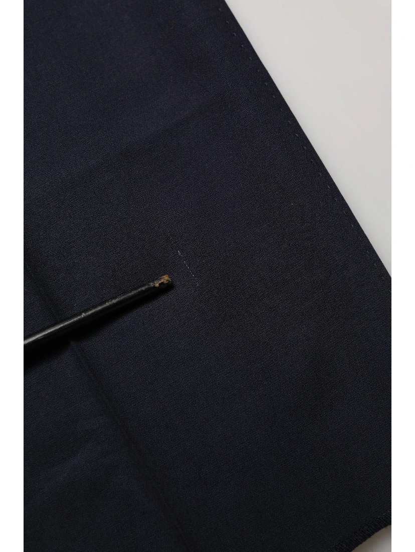 Dark Blue Single Breasted 2 Piece Men Suit