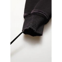 Black Cotton DGVIB3 Hooded Sweatshirt Sweater