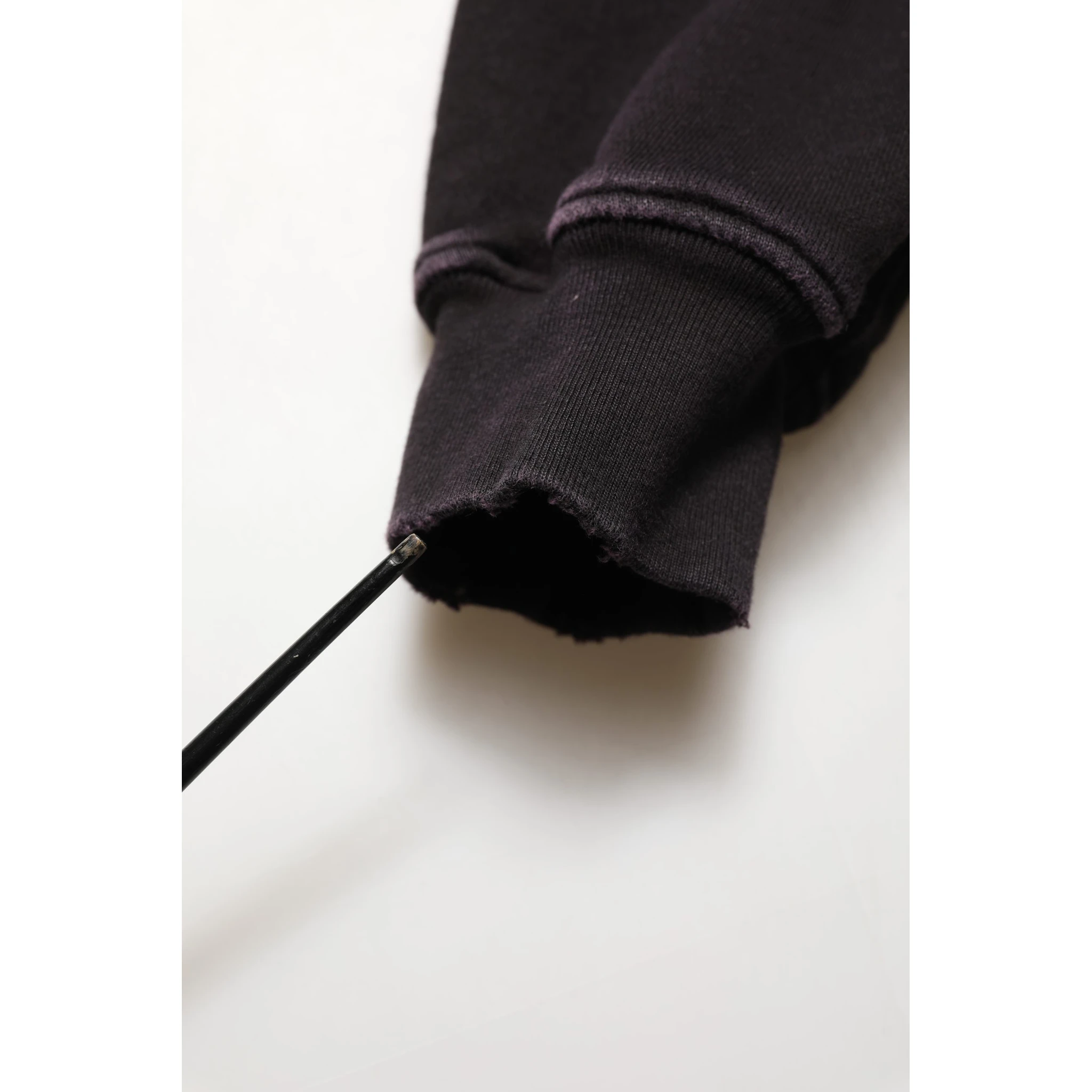 Black Cotton DGVIB3 Hooded Sweatshirt Sweater