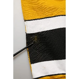 Yellow Crew Neck Jersey Sweatshirt Sweater
