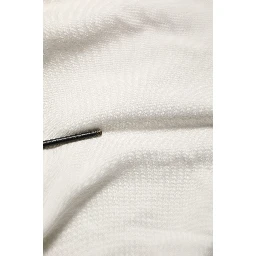 White Logo Hooded PulloverSweatshirt Sweater