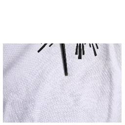 White Sacred Heart Hooded Sweatshirt Sweater