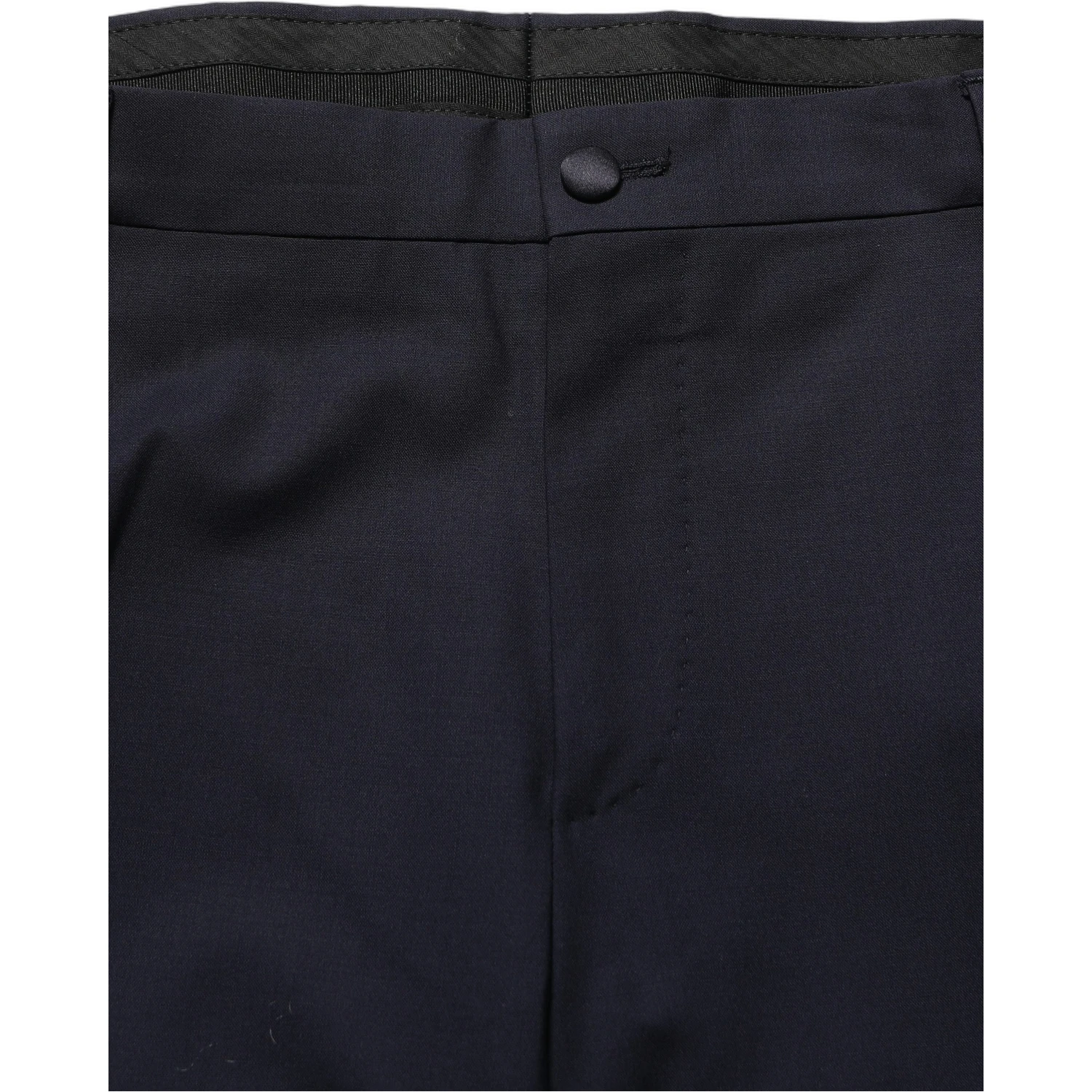 Dark Blue Single Breasted 2 Piece Men Suit
