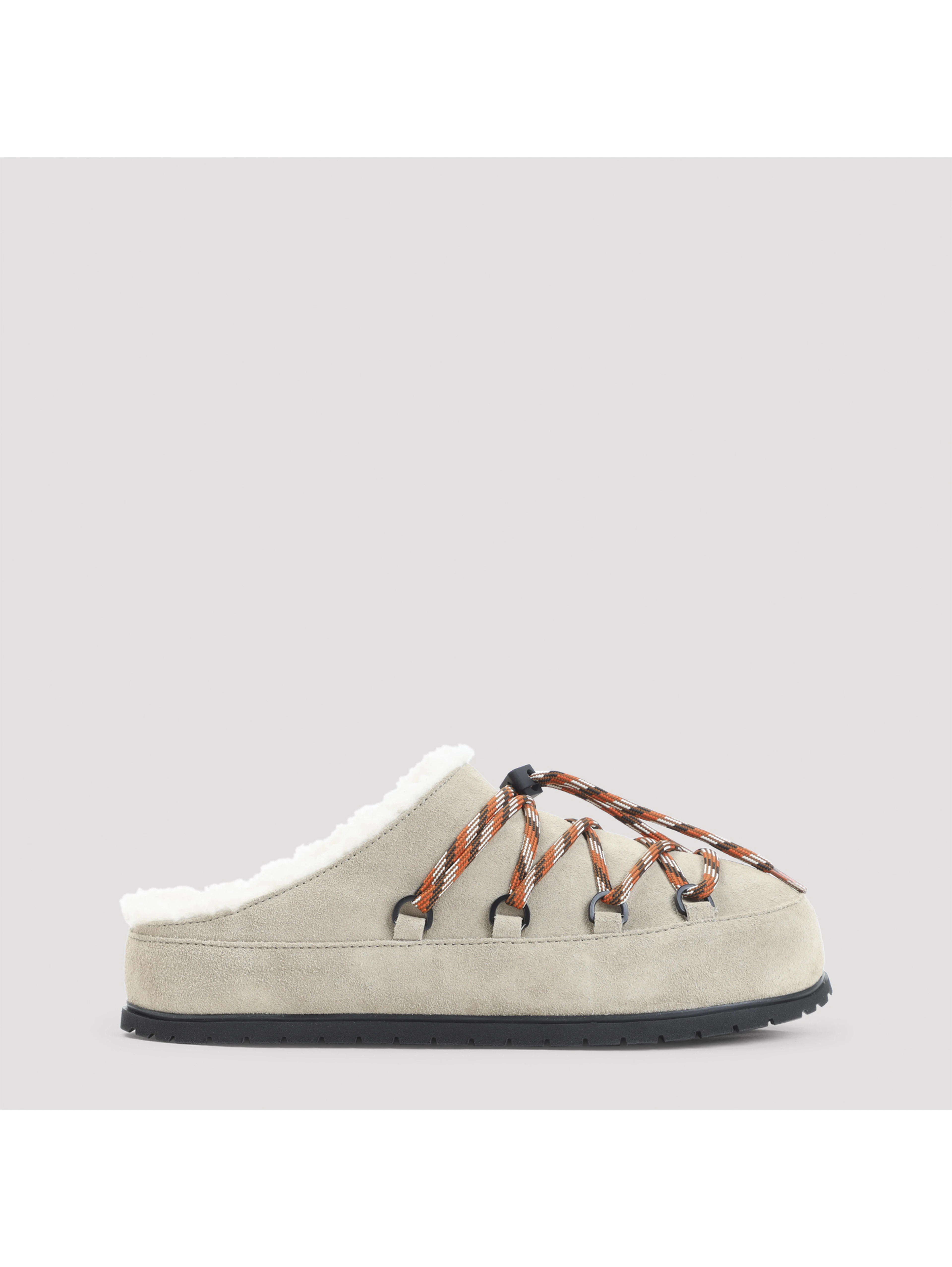 Prada Shearling-Lined Mules