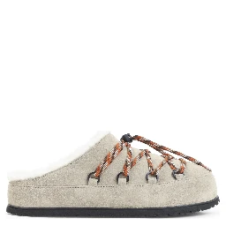 Prada Shearling-Lined Mules