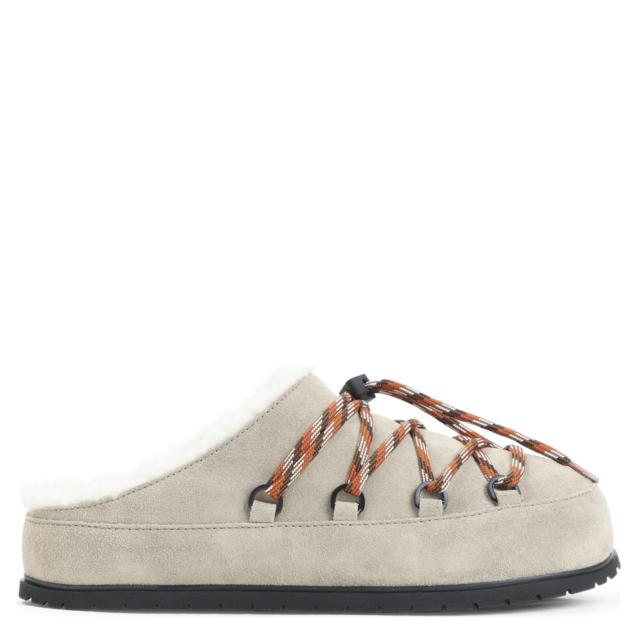 Prada Shearling-Lined Mules