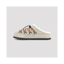 Prada Shearling-Lined Mules