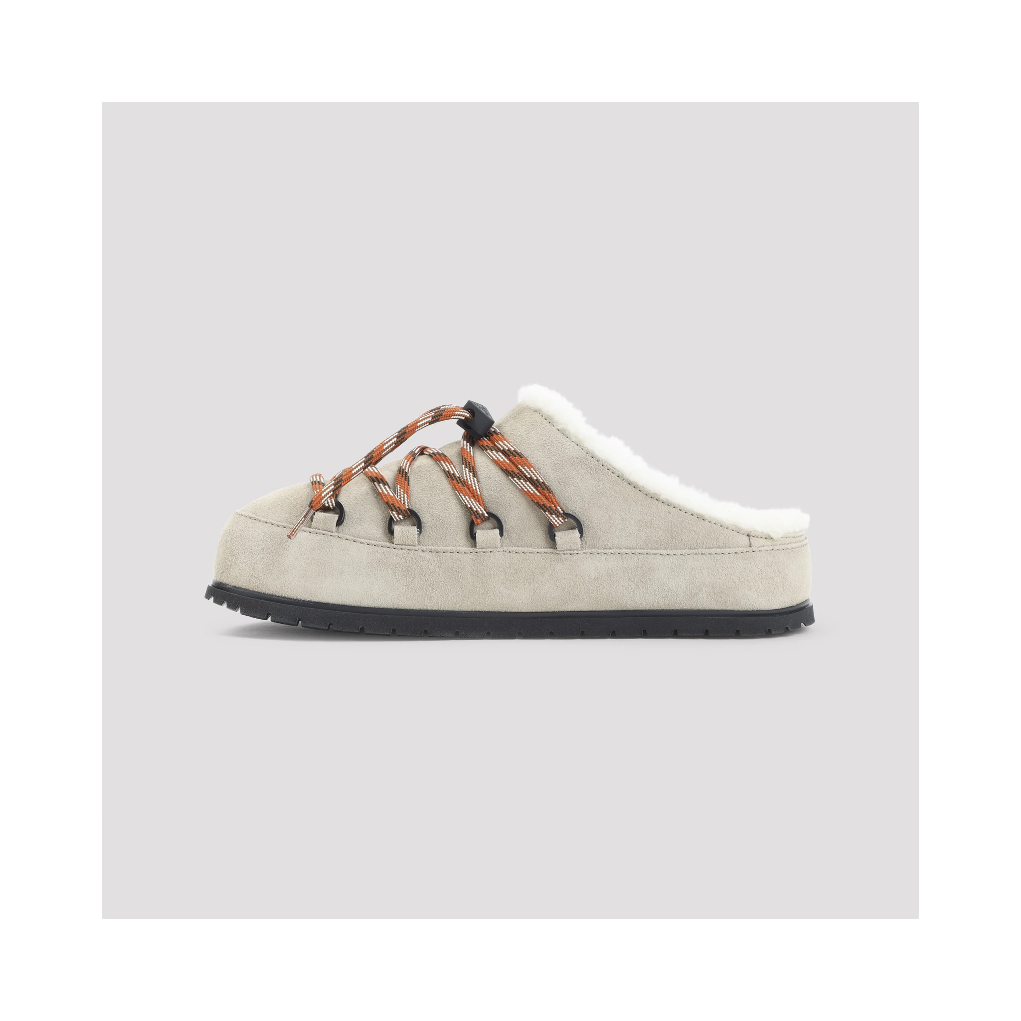 Prada Shearling-Lined Mules