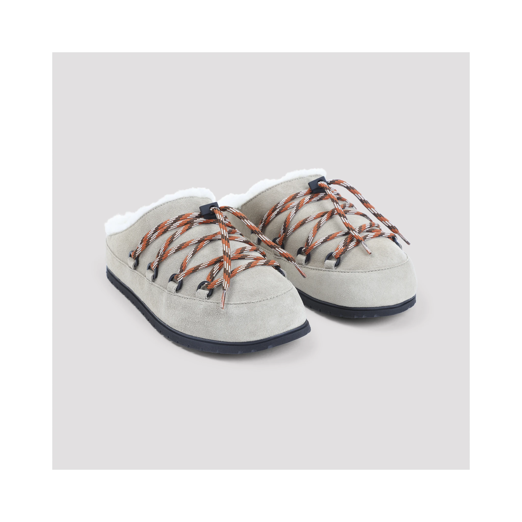 Prada Shearling-Lined Mules