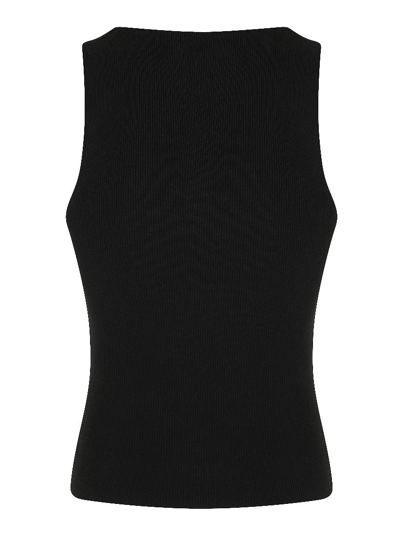 RACER TANK W JACQUARD LOGO