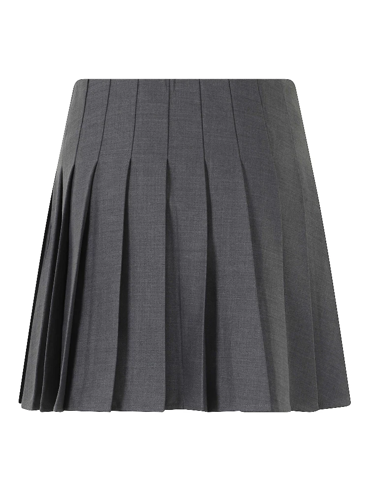 GREY PLEATED MINI SKIRT alternative