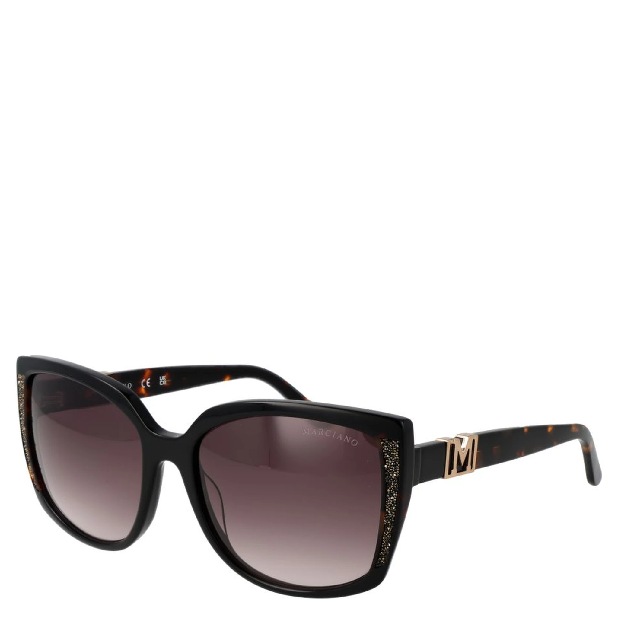 Brown Plastic Sunglasses
