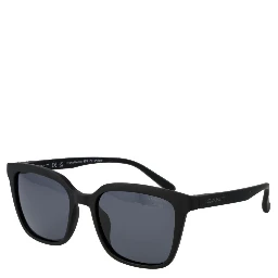 Black Stainless Steel Sunglasses