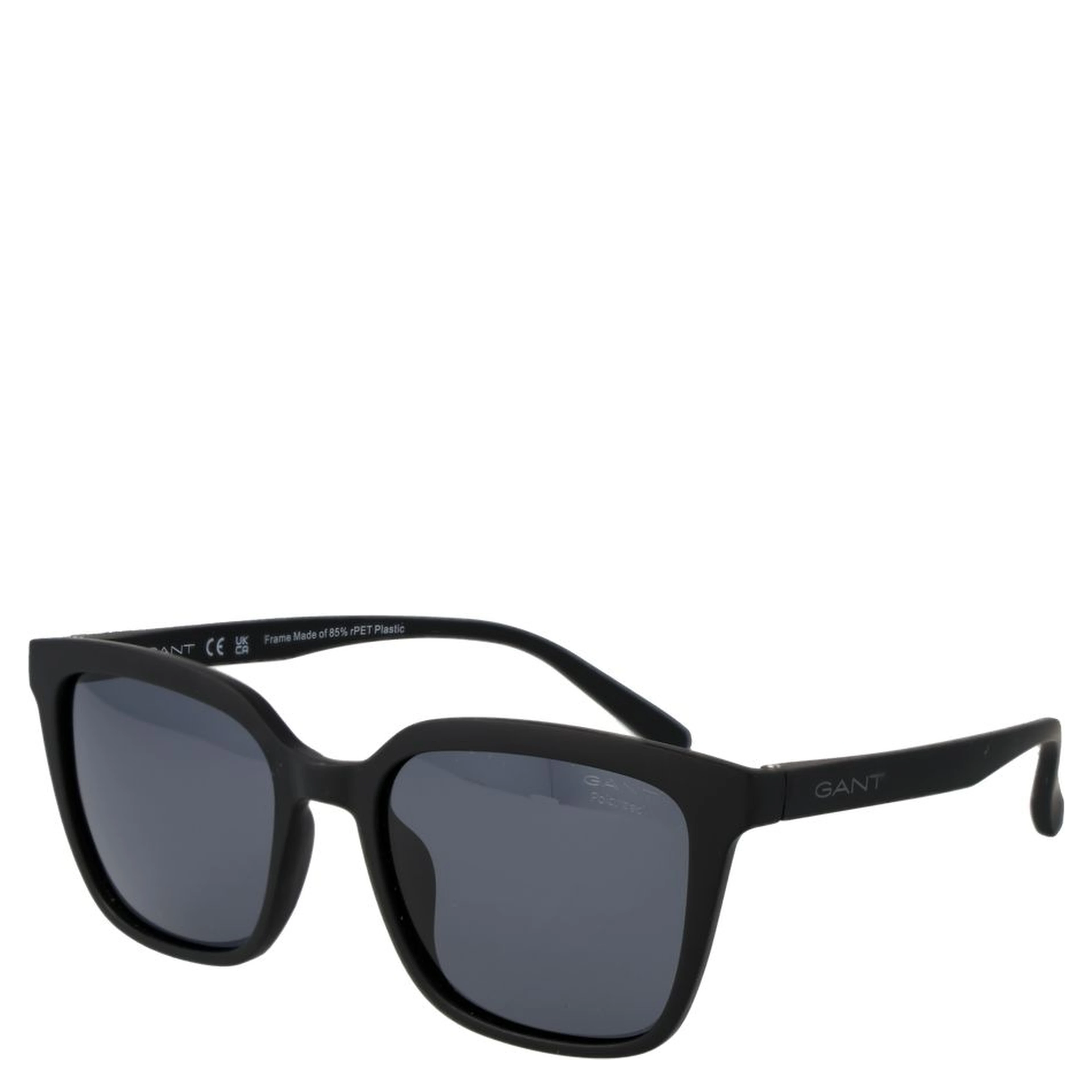 Black Stainless Steel Sunglasses