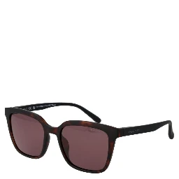 Brown Stainless Steel Sunglasses