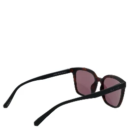 Brown Stainless Steel Sunglasses