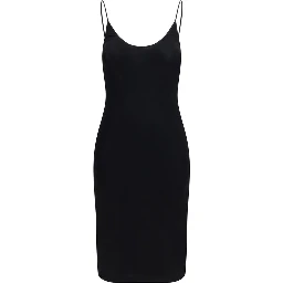 Black Viscose Cocktail Dress
