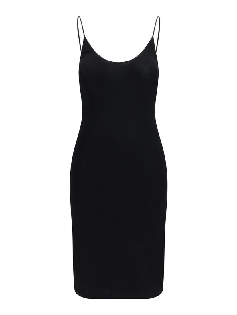 Black Viscose Cocktail Dress